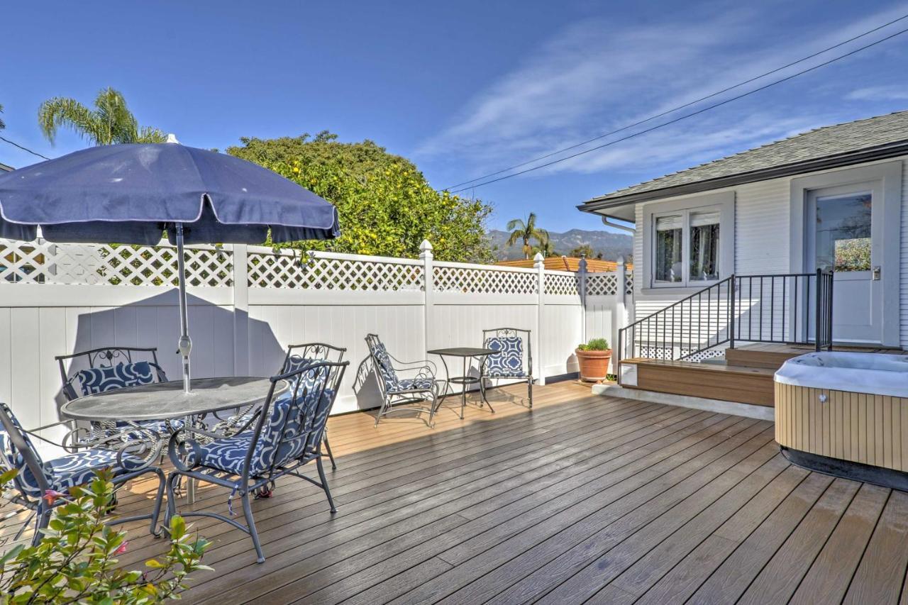 Carpinteria Apt With Hot Tub - 10 Min Walk To Beach! エクステリア 写真